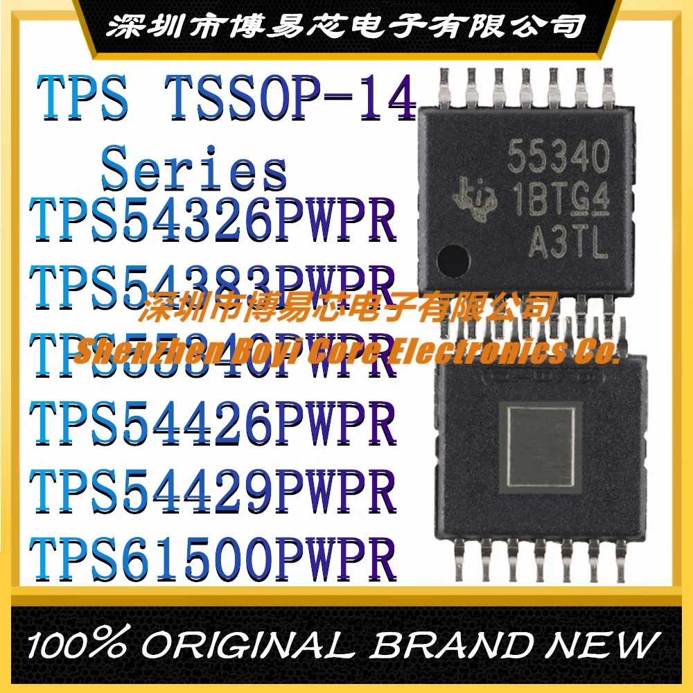 

TPS54326PWPR TPS54383PWPR TPS55340PWPR TPS54426PWPR TPS54429PWPR TPS61500PWPR TSSOP-14 New Original Genuine