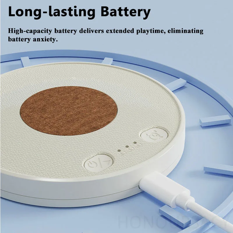 

Портативная музыкальная колонка HIFI Stereo MusicBox для сна под подушку, Bluetooth-динамик, беспроводной аудиоплеер с таймером выключения 30/60/90 минут, воспроизведение MP3