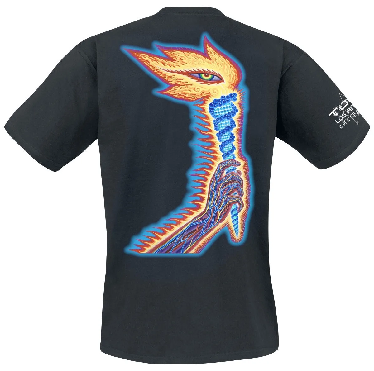 Tool Lateralus Inspired Baumwoll-T-Shirt mit anatomischer Figur, Progressive Metal Streetwear Tee – Detail 7