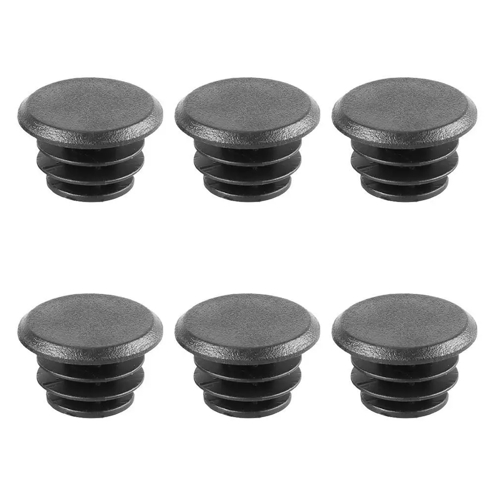 6pcs Bicycle Handlebar Plugs Classic Delicate Bicycle Plastic Plug Road Handlebar Bike Mountain Covers Grips End Cap