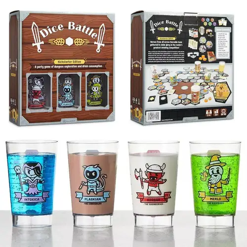 Nuevo divertido juego de mesa de reunión de Bar, juego de exploración de mazmorras, juego de beber para fiesta de adultos, juego de bebida de viaje 2025