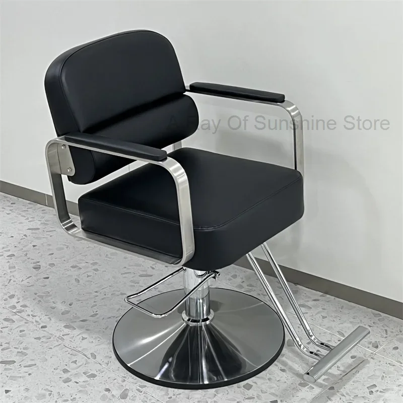 

Ergonomic Rolling Barber Chairs Comfortable Beauty Aesthetic Luxury Barber Chairs Beauty Sillas De Barberia Modern Furniture