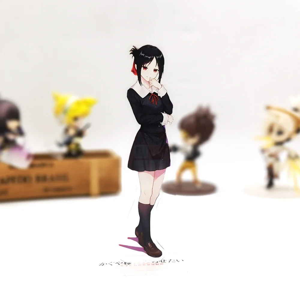 Kokurasetai Tensaitachi no Renai Zunousen Shinomiya Chika  acrylic standee figurines desk decoration