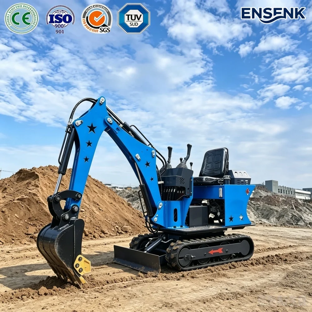 

1.5T/1.7Ton Mini Excavator With Kubota EngineConstruction Equipment For GartenBagger 1.5 TonnenSuitable For Family