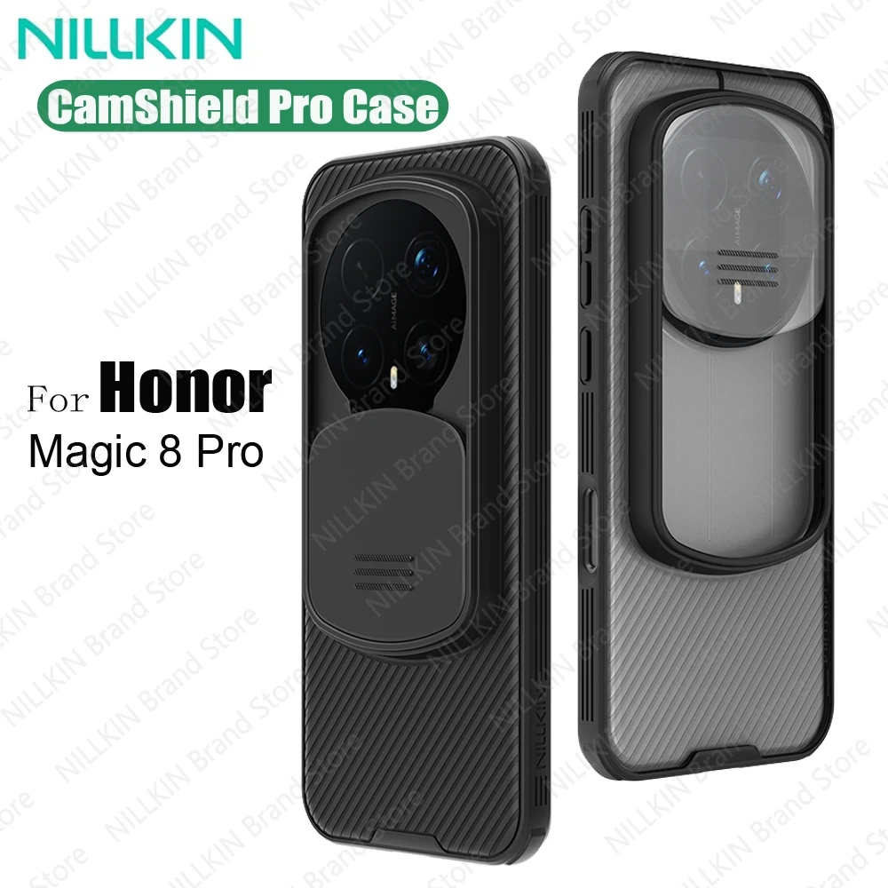 NILLKIN Schutzhülle für Honor Magic 8 Pro, CamShield Pro, stoßfest, rutschfest, Sichtschutz, Schieberkamera-Abdeckung für Honor Magic8 Pro