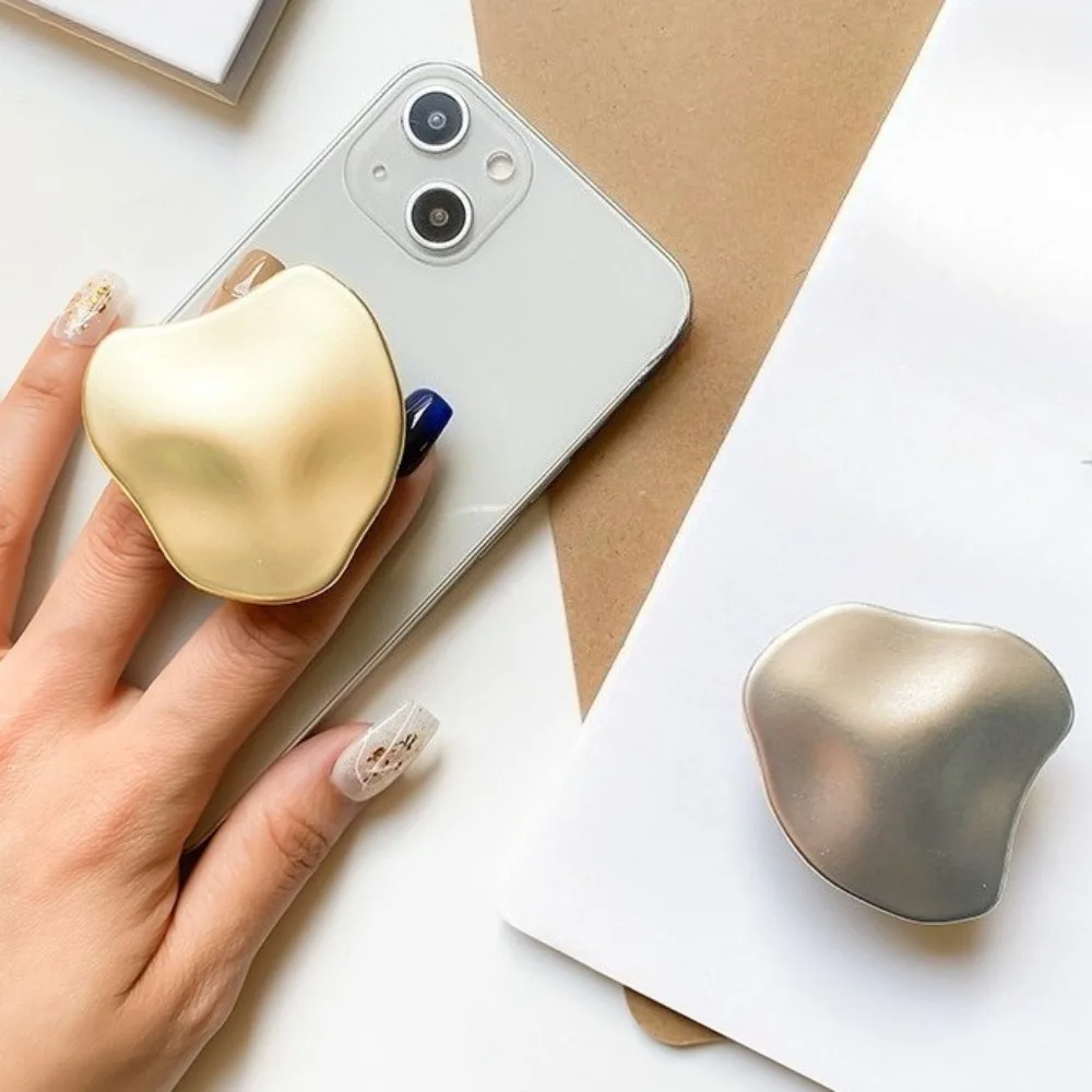 

3D Metal Texture Foldable Finger Ring Griptok Phone Holder For iPhone For Samsung Support Socket Pocket Grip Tok Stand Bracket