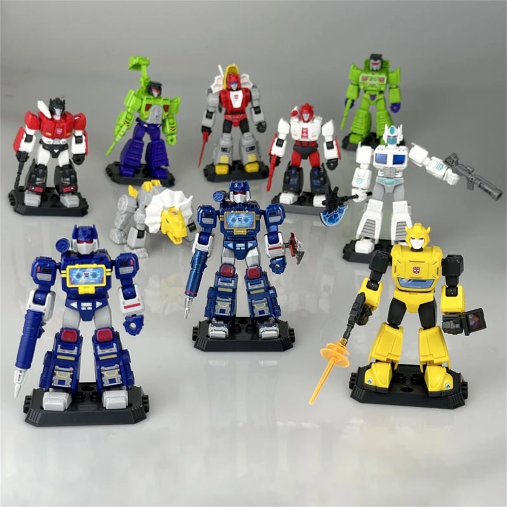 BLOKEES Transformers ACTION EDITION Transformation Soundwave Origins Optimus Prime Action Figure Toy Megatron Autobot