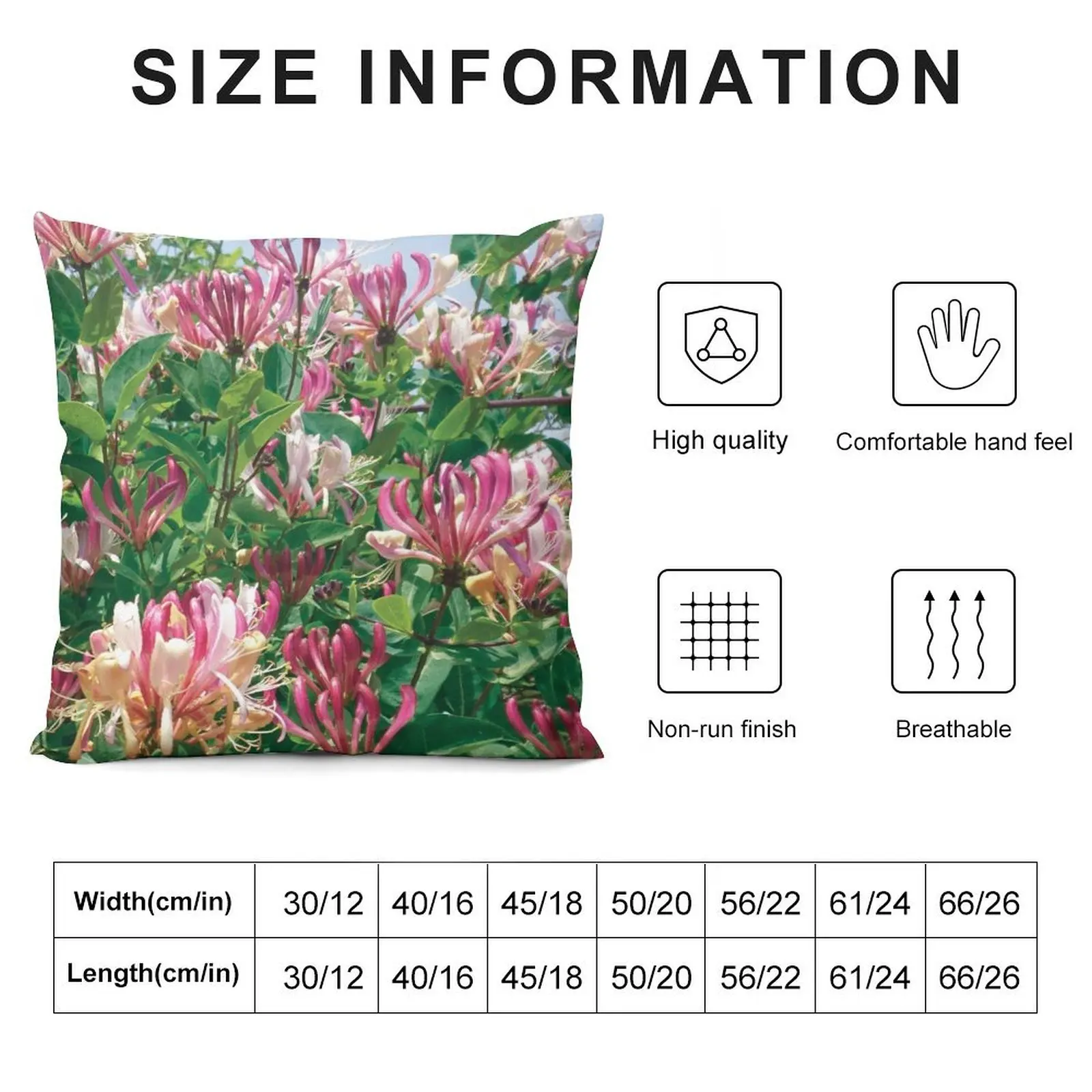 Honeysuckle flowers Throw Pillow christmas ornaments 2025 Cushions Cover Cushions For Children pillow