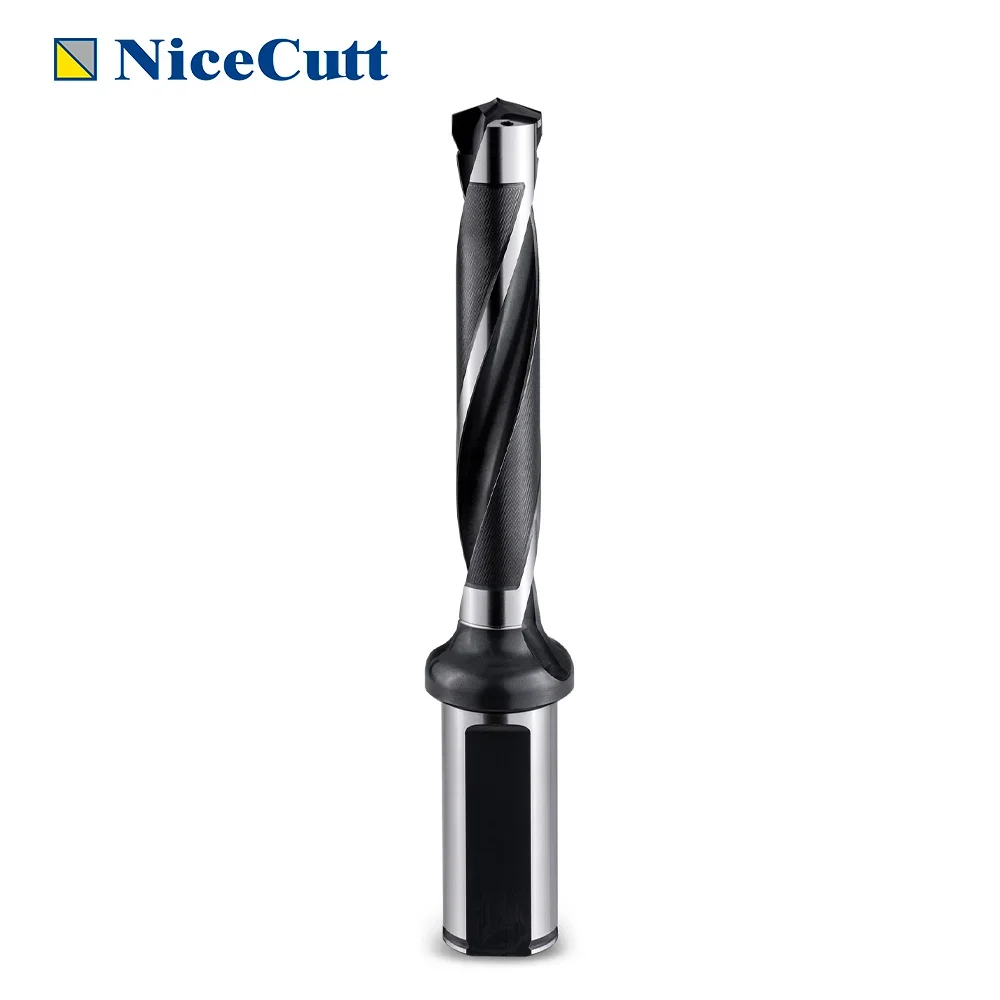 Chuanrun Crown Extra Long U Drill 3D5D8D10D12D Self-Locking ICD Replaceable Blade Tungsten Carbide Plastic Twist Bits