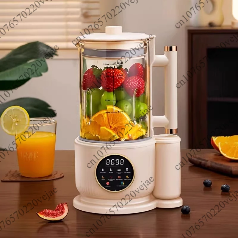 1500ml Baby Soy Milk Machine Electric Juicer Blender Soybean Milk Maker Wall Breaking Machine Rice Paste Maker Breakfast Machin