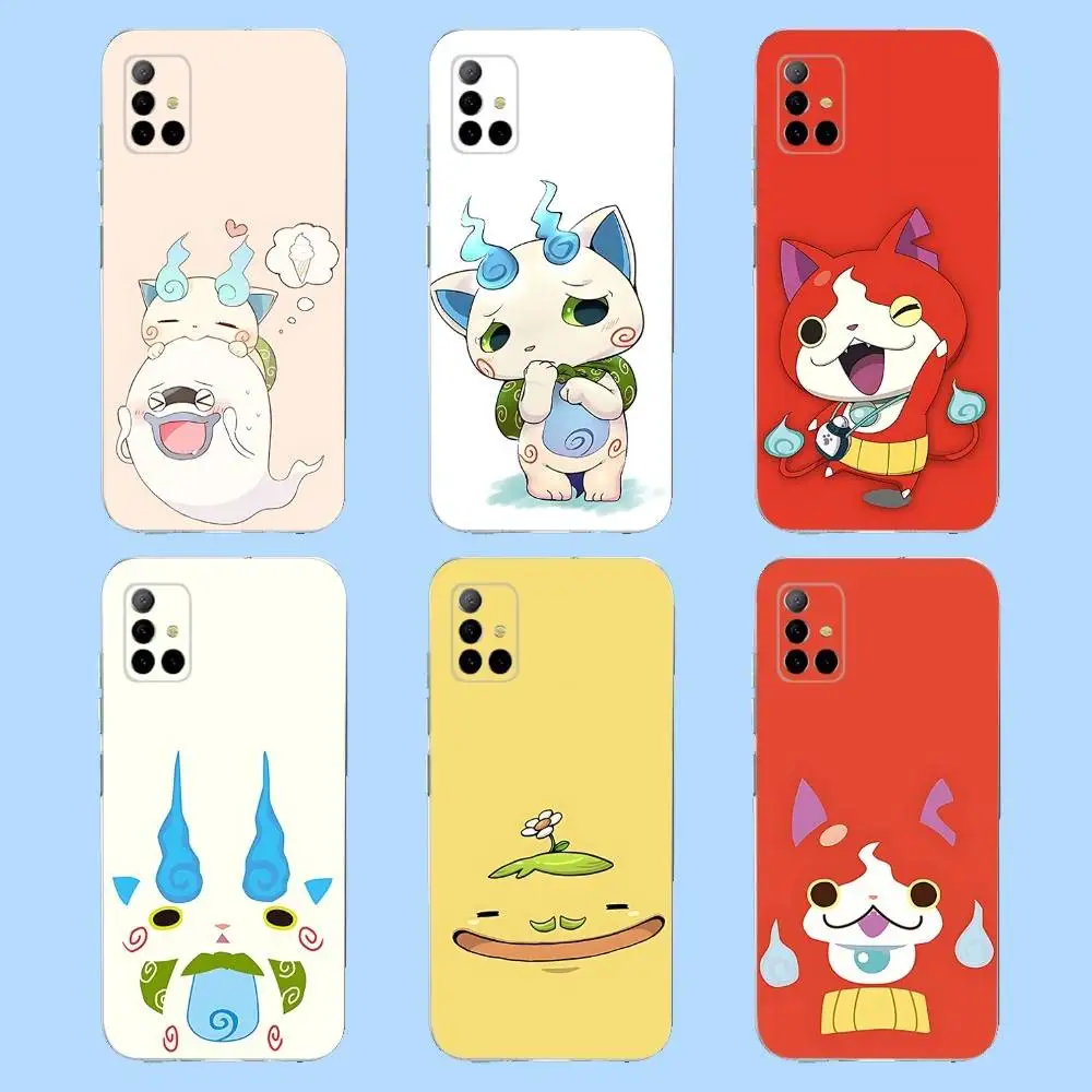 

Y-Yokai Game W-Watch Phone Case For Samsung S 23,22,10,9,8 A 71,52,51,30,21S,12 PIus,E,Lite Note20 Ultra Clear Soft