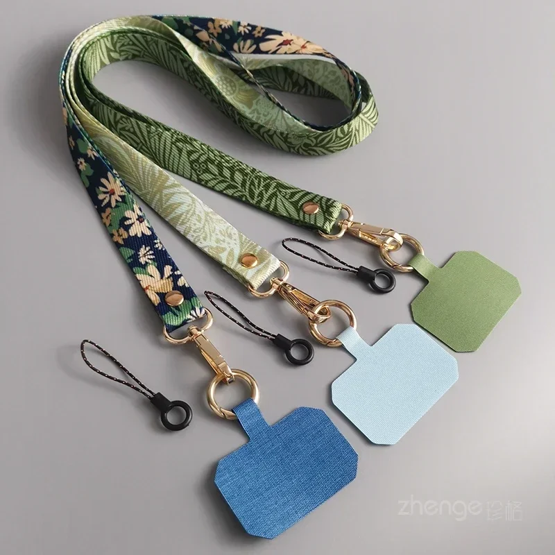 

Длинный телефонный шнурок с окрашенной шеей, небьющаяся металлическая пряжка, Съемный зажим для телефона, Универсальный Крючок для мобильного телефона ップ