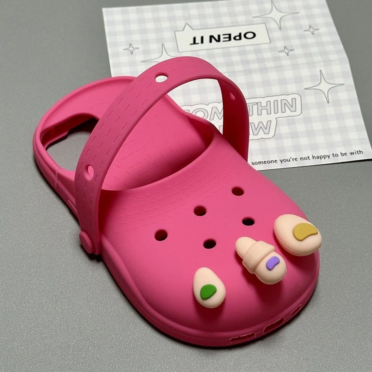 ثلاثية الأبعاد مقلد هول النعال 17 الهواء جراب هاتف آيفون 17 16 15 14 13 12 برو ماكس 16pro مضحك محاكاة ساخرة الإبداعية غطاء للحماية #3