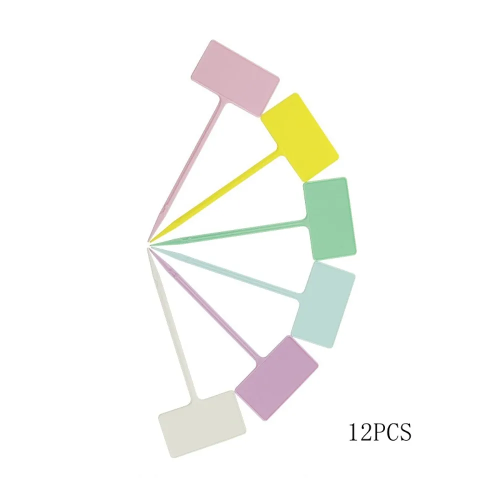 

10/12PCS Thickened Plant Label Tag Waterproof Sunproof Garden Marker Colorful Fade Resistant Markers Label Greenhouse