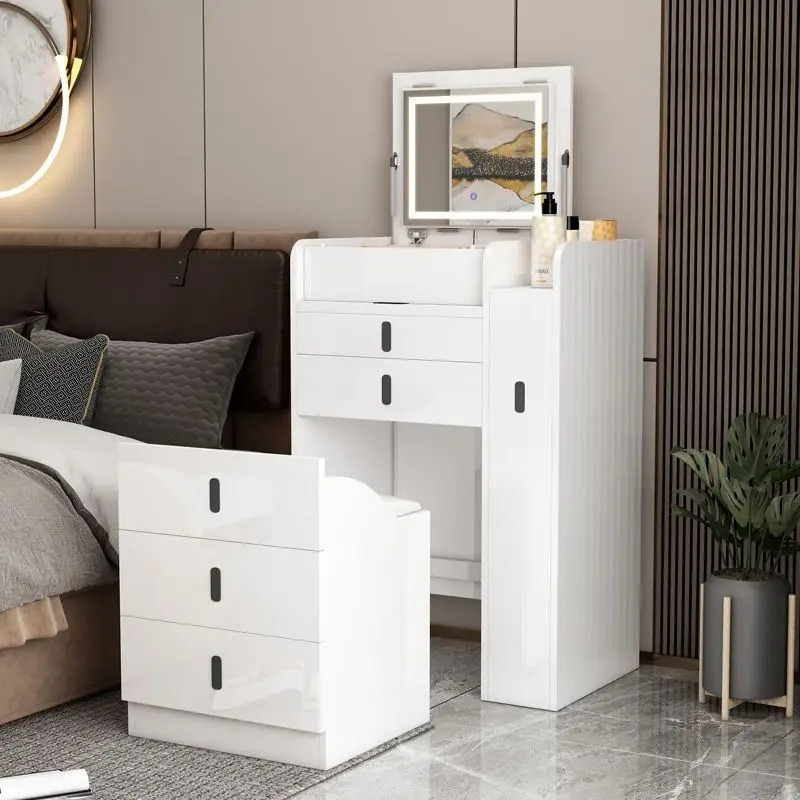 Dresser Modern Simple Wind Bedroom Bedside Small Flip Type Dresser Multifunctional Complete Locker