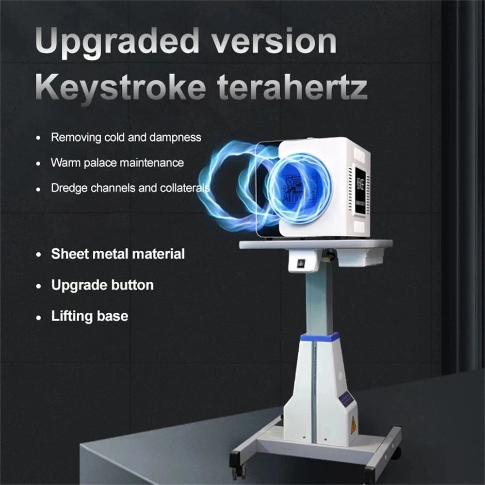 Dispositivo de terapia de frecuencia Terahertz, instrumento de energía celular, terapia de calentamiento de fotones, masaje, cui