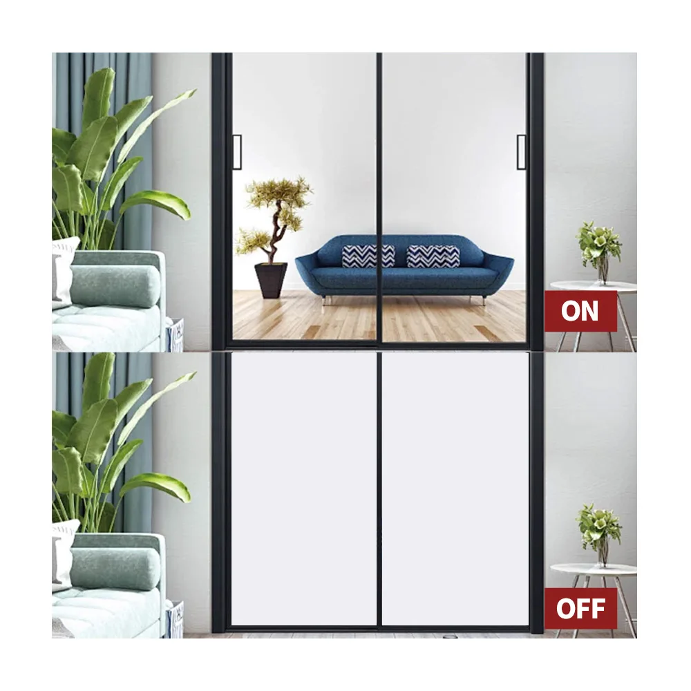 

Настраиваемая умная стеклянная пленка, переключаемая стеклянная смарт-пленка, реклама для дома, 10x16 см