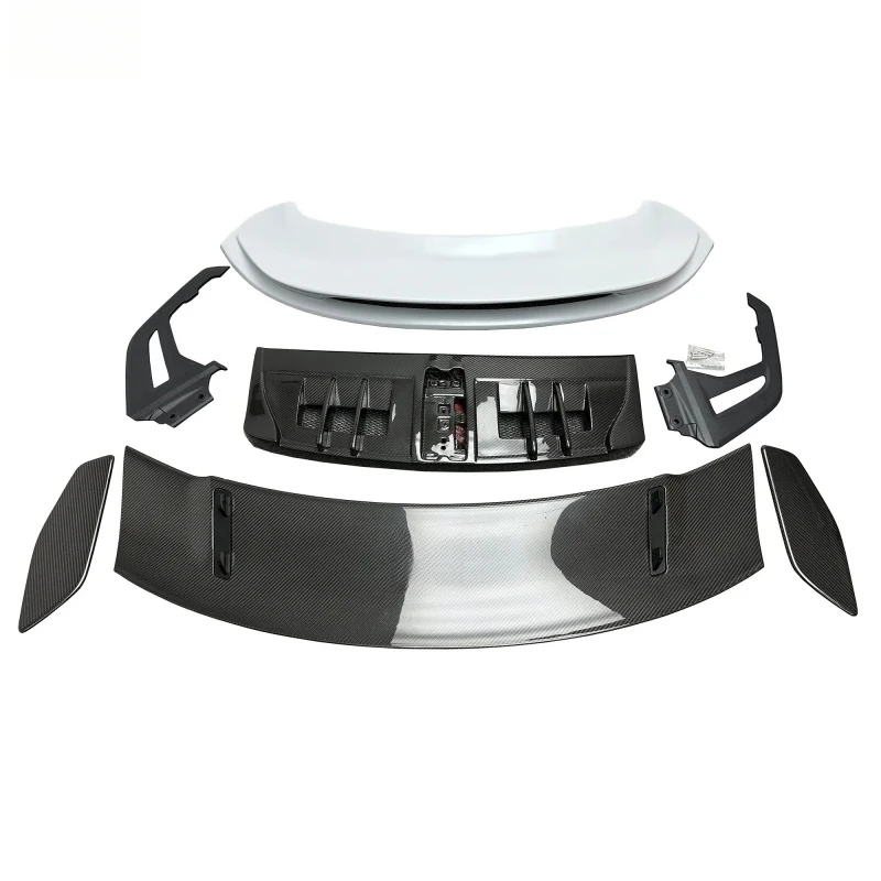 

Premium Car Accessories High Quality Style Half Dry Carbon Fiber Auto Parts Rear Spoiler Wing S 992 Durable