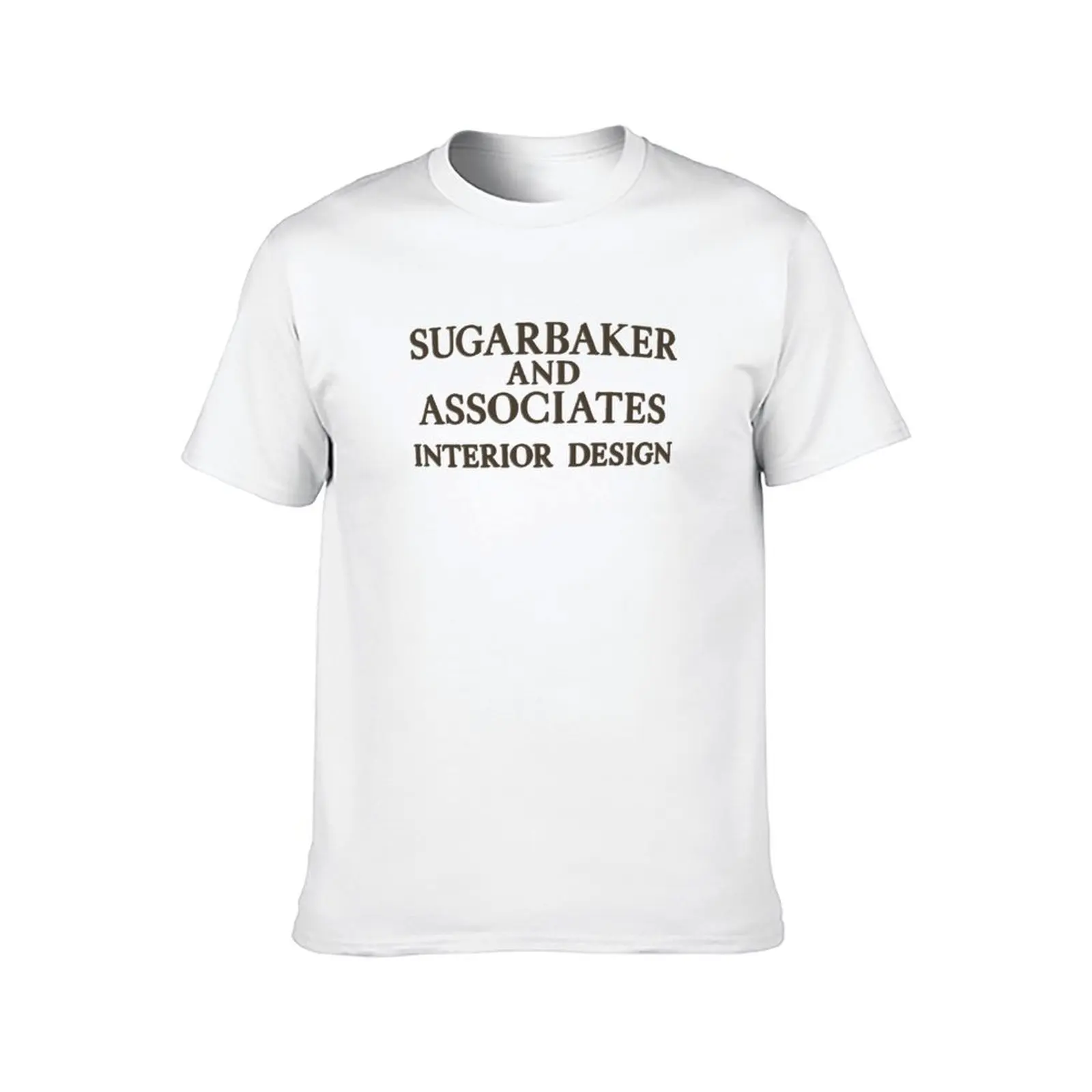 sugarbaker and associates T-Shirt man t shirt summer man t shirts cotton T-Shirt