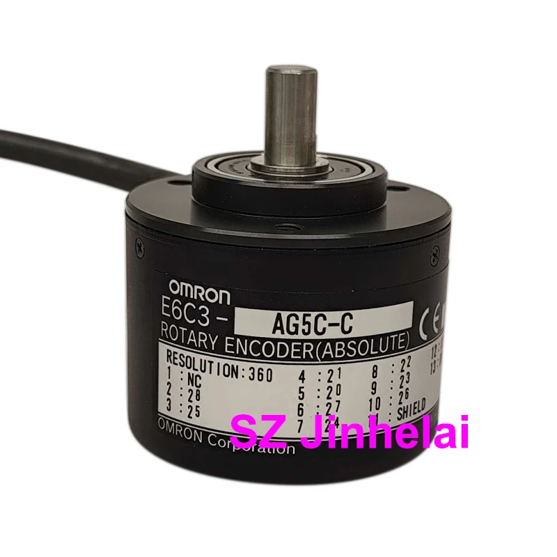 

OMRON E6C3-AG5C-C E6C3-AG5C 360P/R 2M Аутентичный оригинальный небольшой вращающийся энкодер микропереключатель