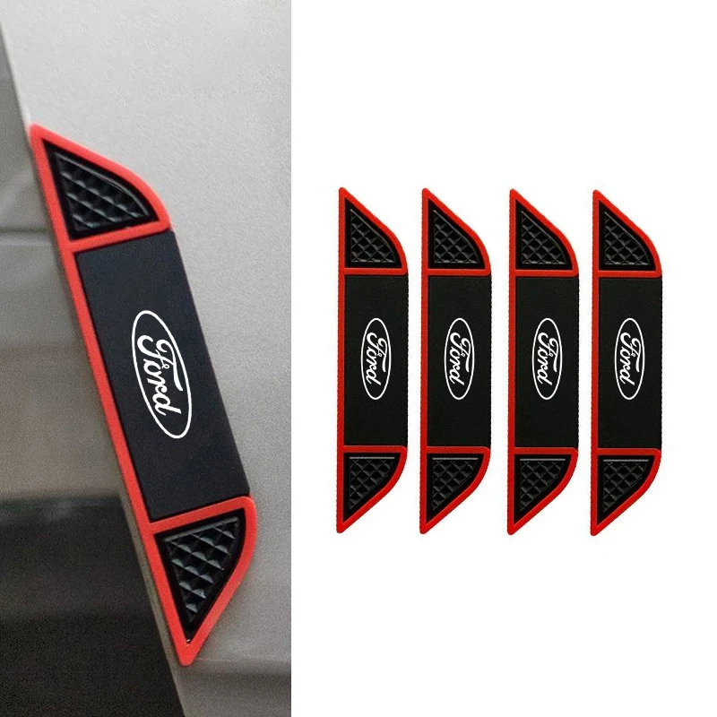 Car Door Edge Anti-collision Sticker For Ford Ranger S-Max Focus Galaxy Mondeo Transit Tourneo Custom Ranger Auto Accessories