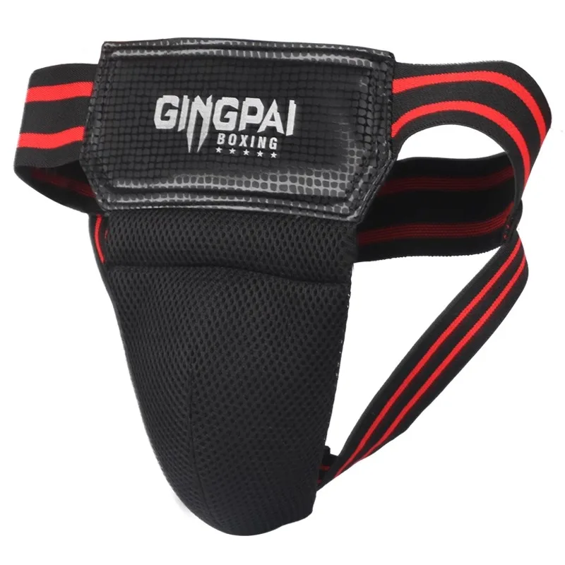 GINGPAI Sanda Crotch Protection Adult Children Standard Men's Crotch Protection Sanda Underwear Muay Thai Boxing Protective Gear