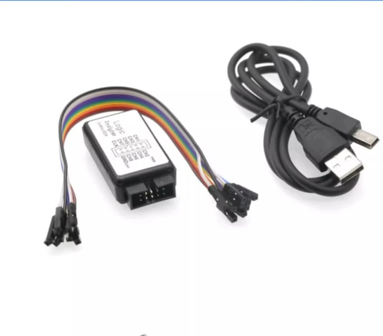 USB SALEAE 24M 8CH Analizador lógico 24M 8 canales Soporte amortiguado 1.1.16