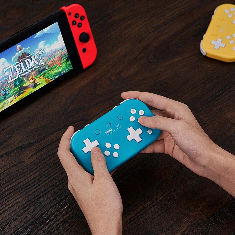 AKNES 8BitDo Lite Wireless Bluetooth Game Controller Gamepad for Nintendo Switch Lite Nintendo Switch Windows