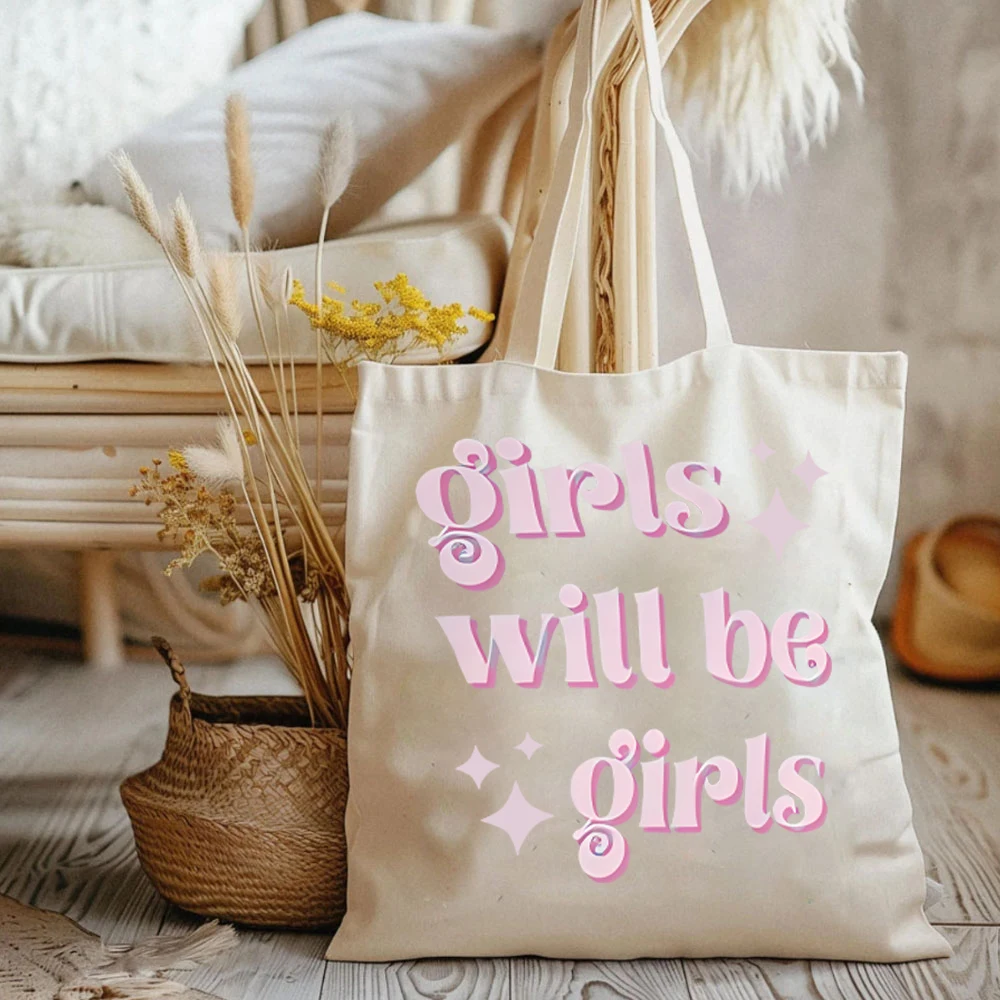 Le ragazze saranno ragazze borse da donna borse da ragazza Power Bags borsa da donna femminista supporto da donna borsa da donna femminile borse da donna retrò Girly