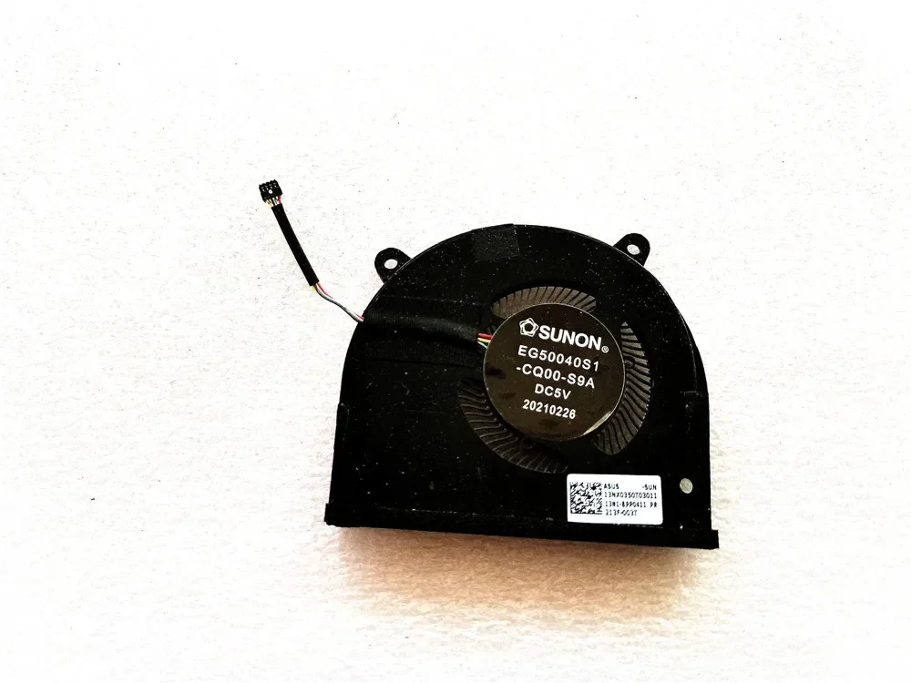 Fan for Asus Cpu Cooling Fan Chromebook Cx9 Cx9400Cea-Ds566T GRADE A EG50040S1-CQ00-S9A 13NX0350T03011 13N1-BPP0411 BPP0401 5V