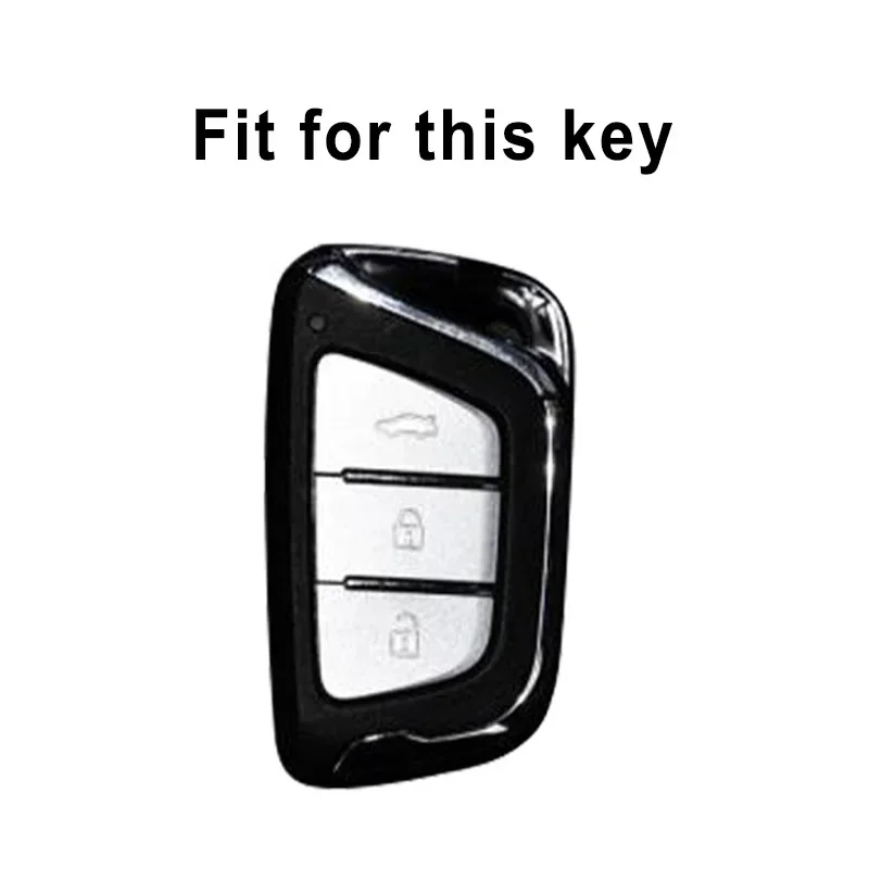 Soft TPU Car Key Cover Case Protector Shell Fob For JAC JIAYUE J7 A5 X4 X7 IC5 IEV7S S3 T8 Refine S4 S7 M6 E20x E40x Accessories