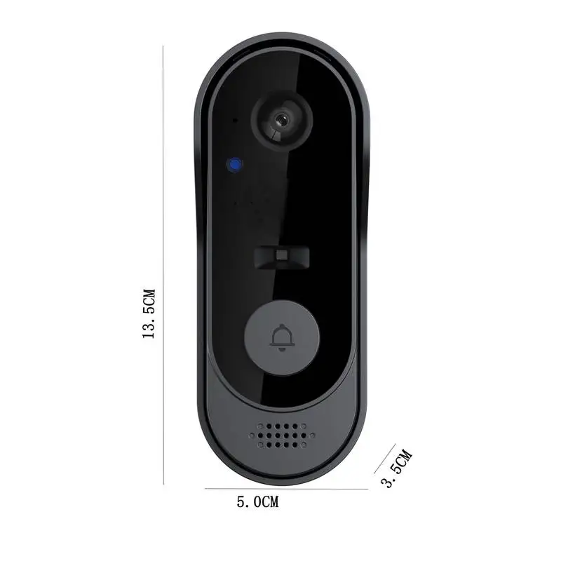 Campanello Tuya con telecamera Wireless Bundle Campanello Smart Home WIFI HD Telecamera per telefono esterno Videocitofono di sicurezza Visione notturna