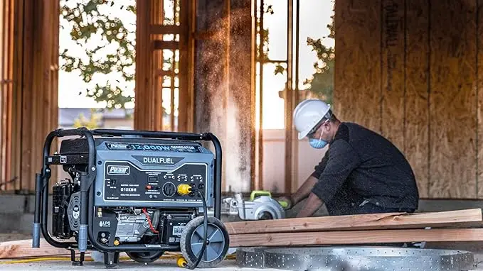 G12KBN-SG 9500 W tragbarer Dual-Fuel-Generator, robuste Benzin-LPG-Leistung