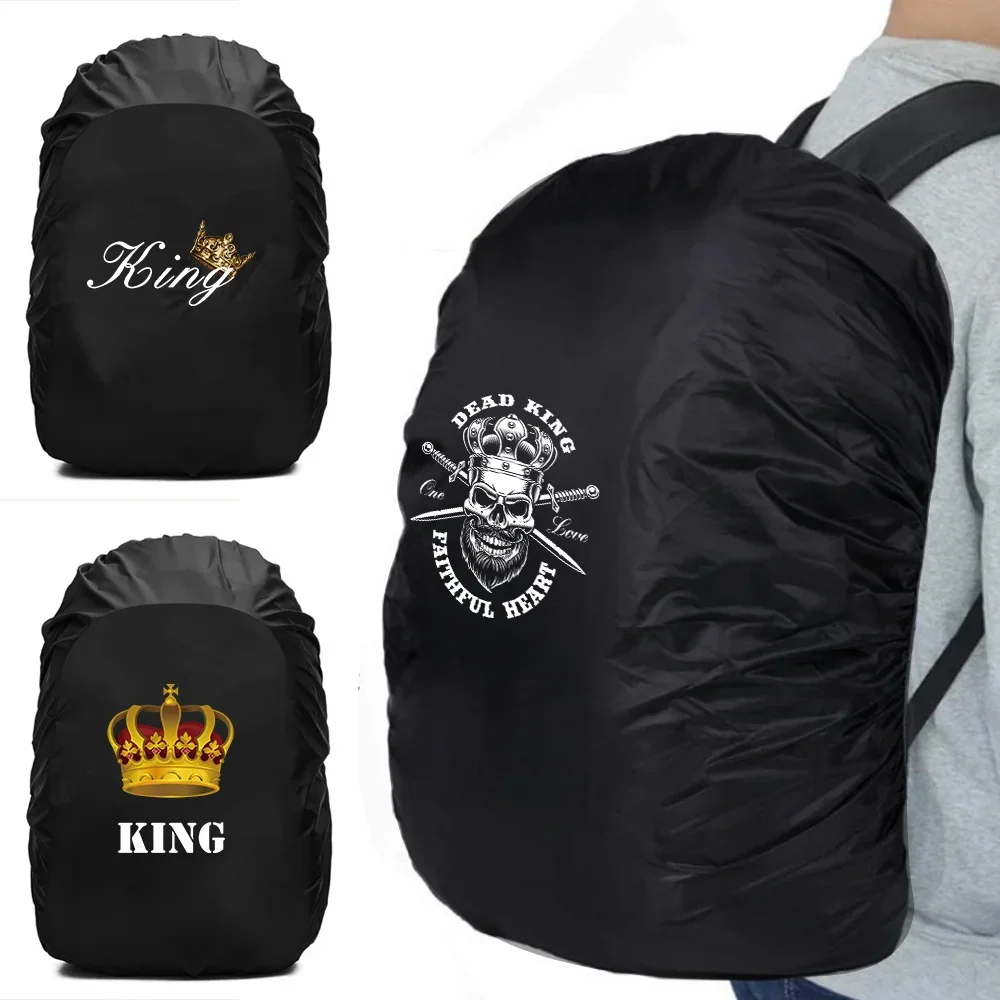 20-70L Back Pack Rain Cover Backpack Dustproof Protection Cover Rainproof Cover Outdoor Schoolbag Waterproof Hood King Series