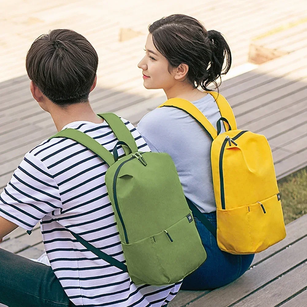 الأصلي Xiaomi Mi حقيبة ظهر صغيرة مدينة الترفيه السفر حقيبة رياضية 10L حقيبة مقاومة للماء للجنسين متعدد الألوان مزيج حقيبة ذكية #4