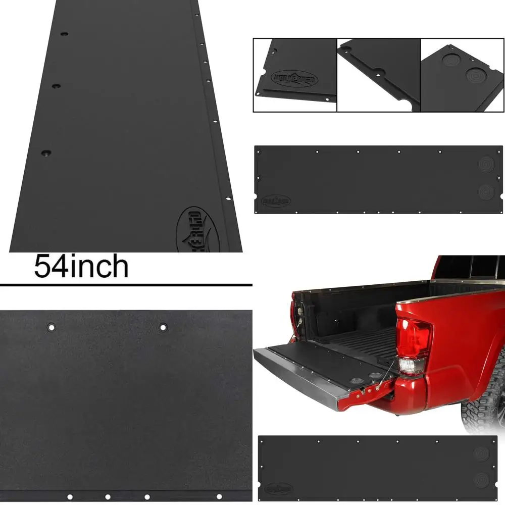 

Плоская крышка задней двери Hooke Road Tacoma, накладка на столовую пластину для Toyota Tacoma 2-го 3-го поколения 2005-2023 годов, задние ворота для кемпинга, резки B