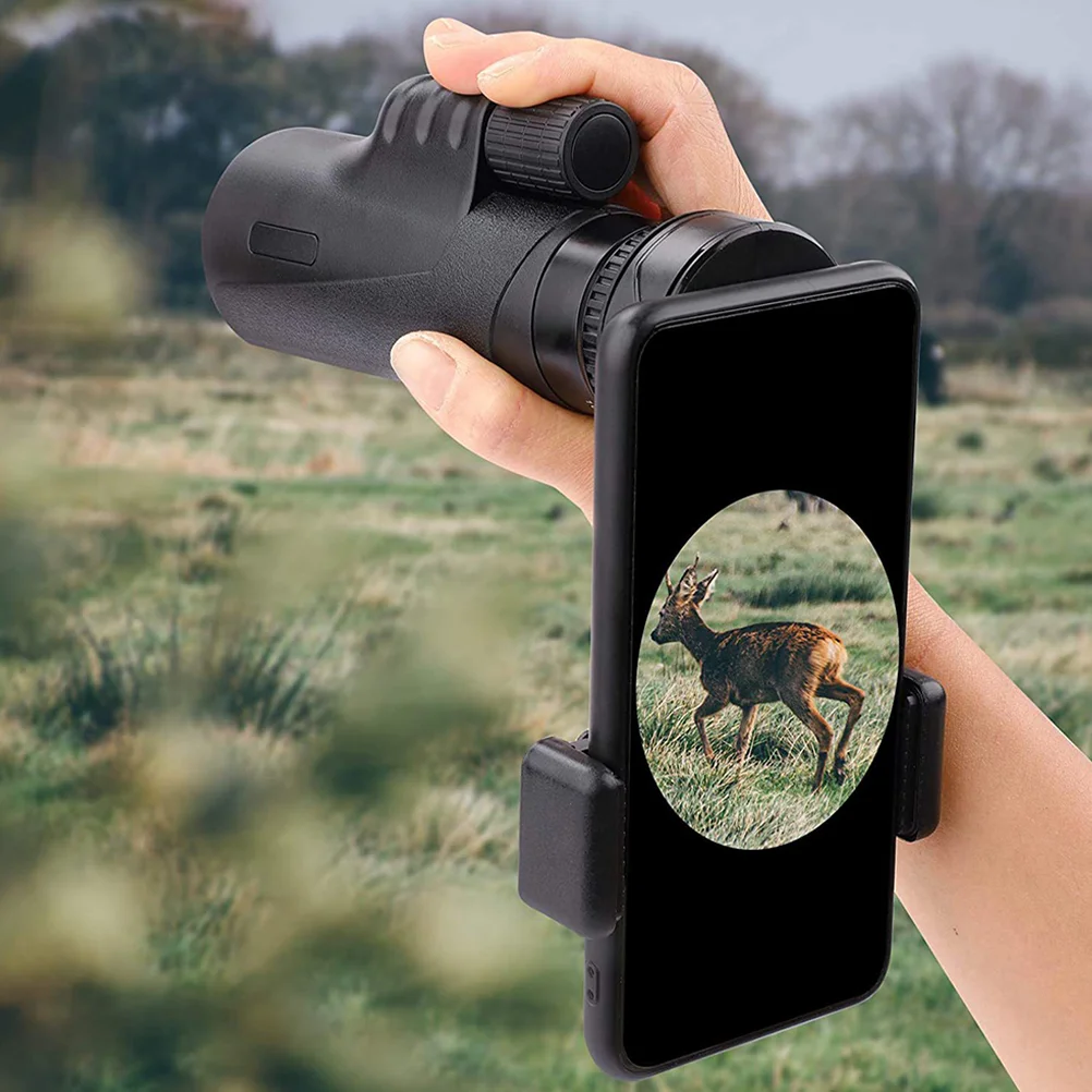 

Clip for Photography Phone Holder Scope Mount Telescope Adapter Spotting Cell Microscope Telephone