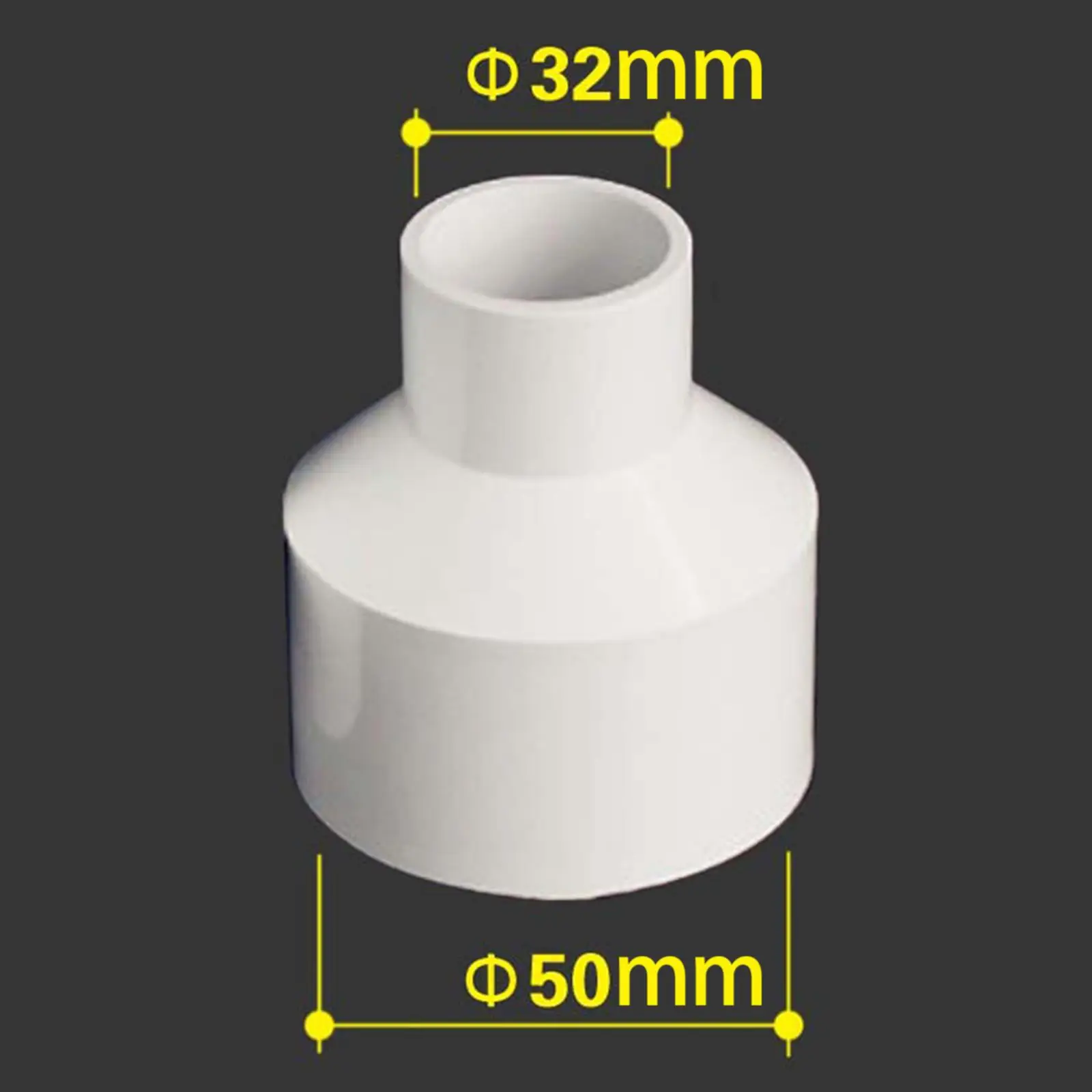 Dust Extractor Hose Reducer Vacuum Hose Adapter PVC Converter Accessory