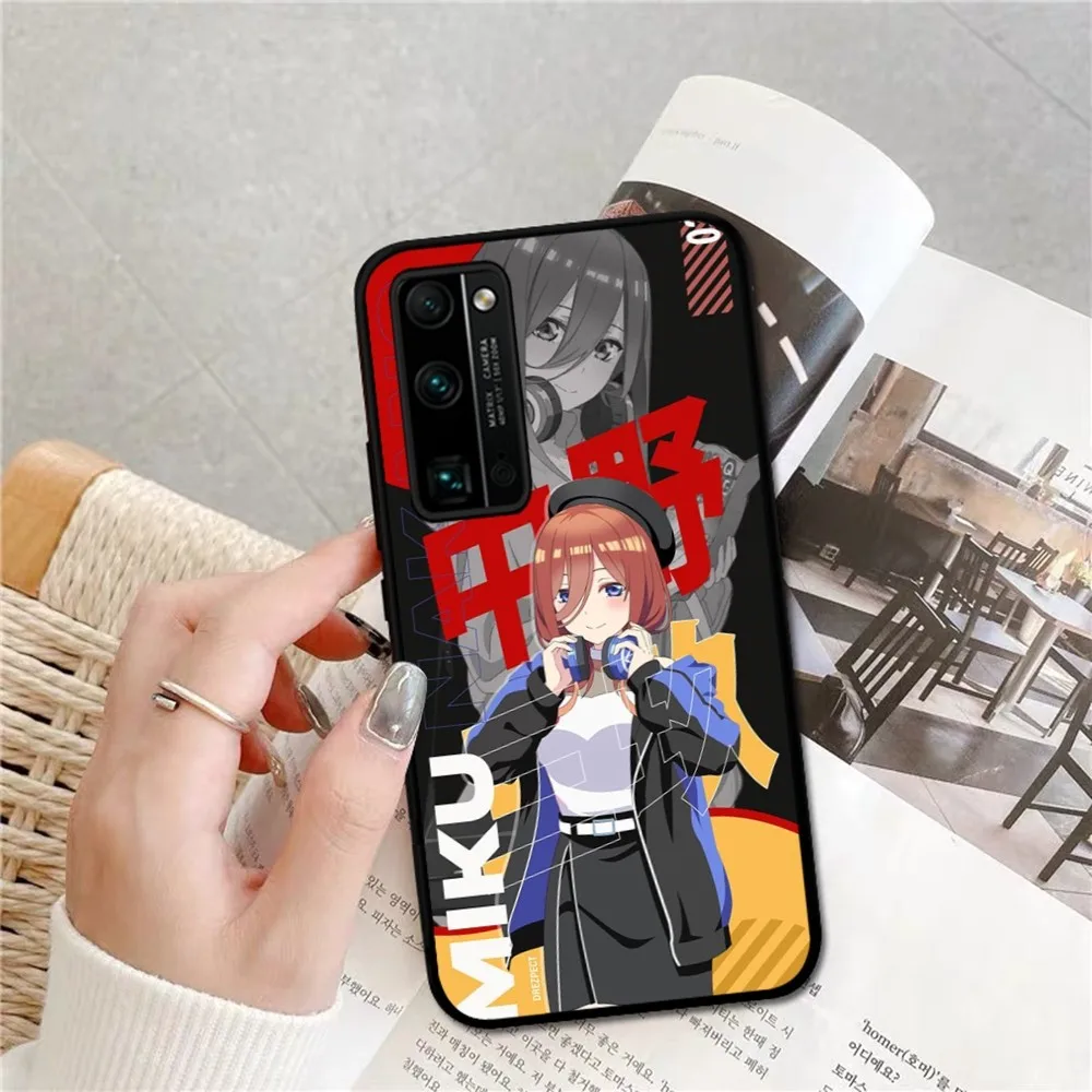 Nakano Miku Anime Phone Case For Huawei Honor 10 Lite 9 20 7A Pro 9X Pro 30 Pro 50 Pro 60 Pro 70 Pro Plus