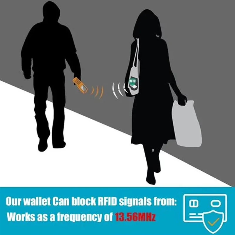 1 قطعة حامل بطاقة الأعمال حامل بطاقة الائتمان RFID الفولاذ المقاوم للصدأ حافظة بطاقات الهوية محفظة معدنية رفيعة