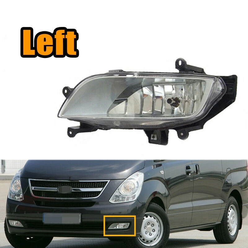 Car Front Bumper Fog Light Replacement Running Lamp For Hyundai MPV H-1 Wagon Starex H1 2011-2014