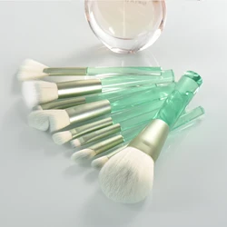 KOSMETYKI 9 Premium  clear makeup brush Powder Foundation Brush Contouring Brush Eyeshadow brush Beautiful brush