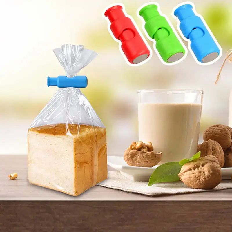 Kitchen Snacks Sealing Clip Press-type Bread And Toast Fresh-keeping Spring Clip Sealing Clip