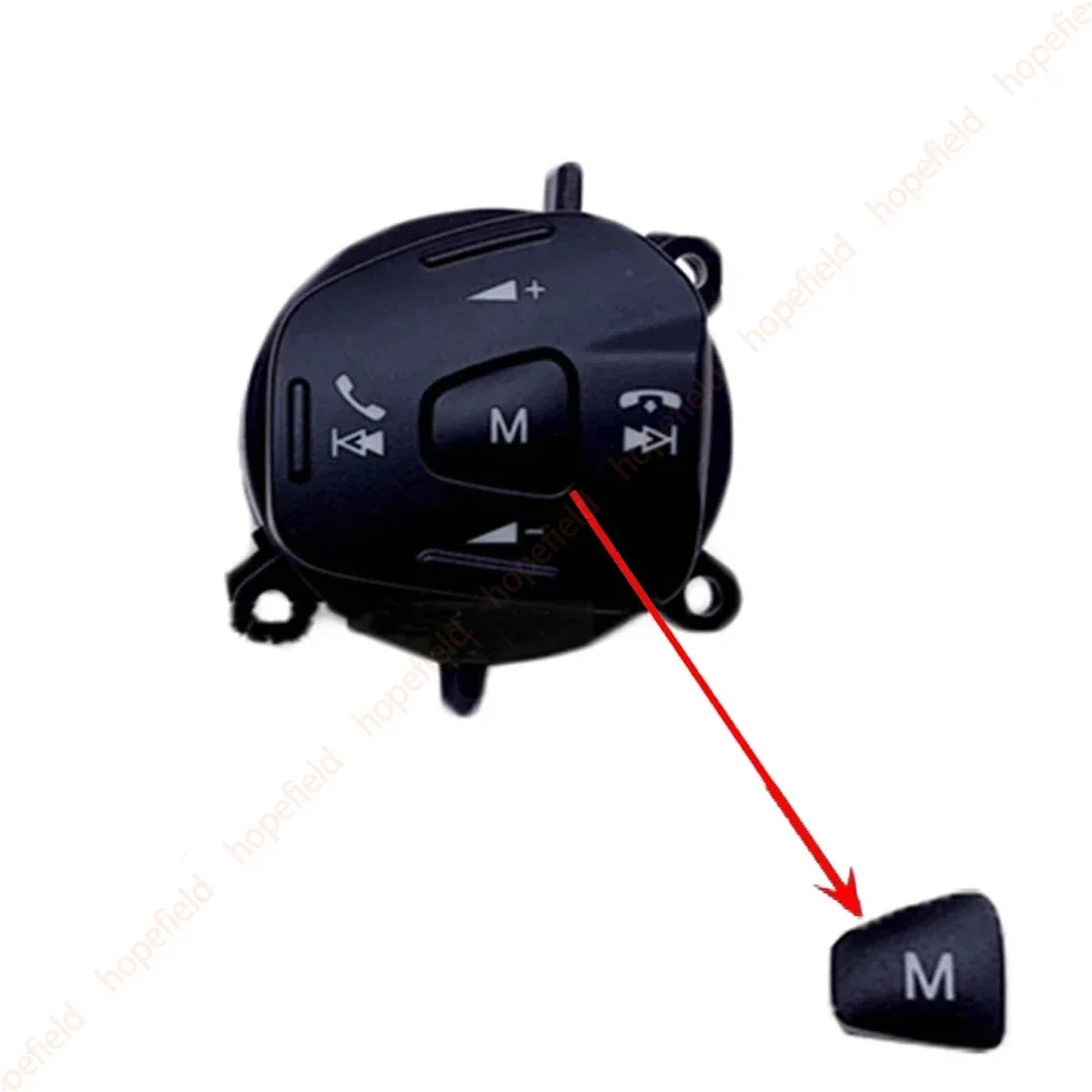Audio Volume Steering Wheel Button Middle Single M Switch For Ford Fiesta MK7 MK8 ST Ecosport 2013 2015 Escort Accessories