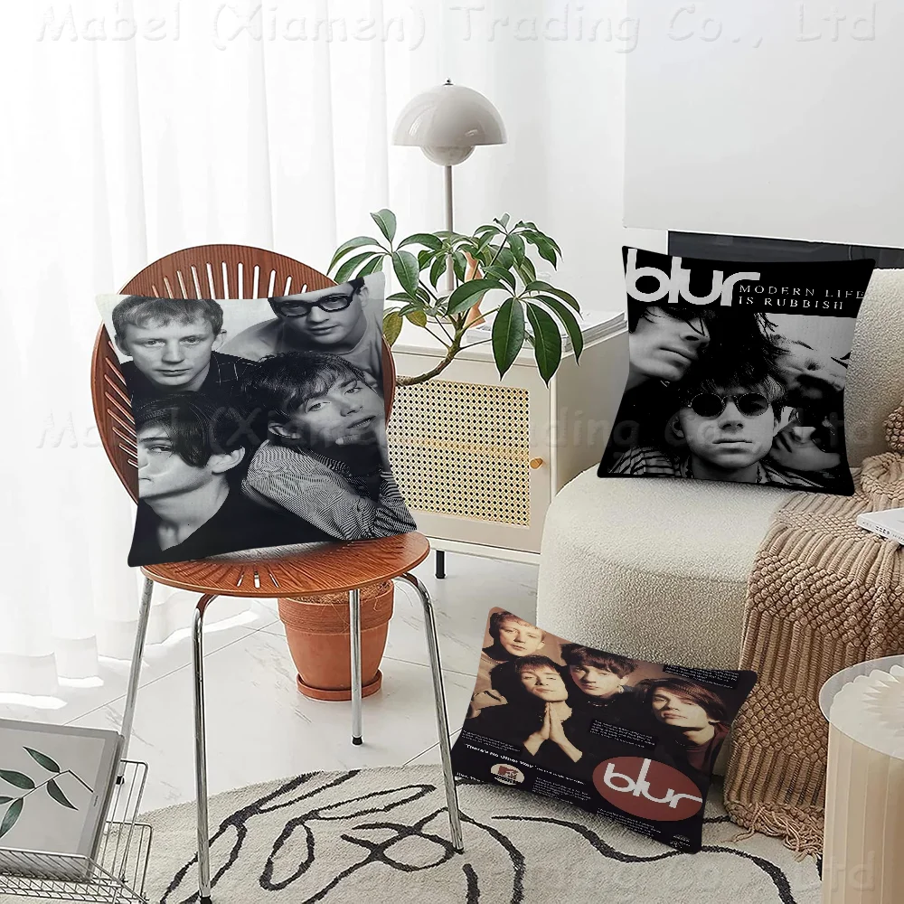 

Band Musik Rapper B-Blur Stitch Lucky Dragon Pillow Cover Sofa Cushion Cover Home Room Decoration Children Gift