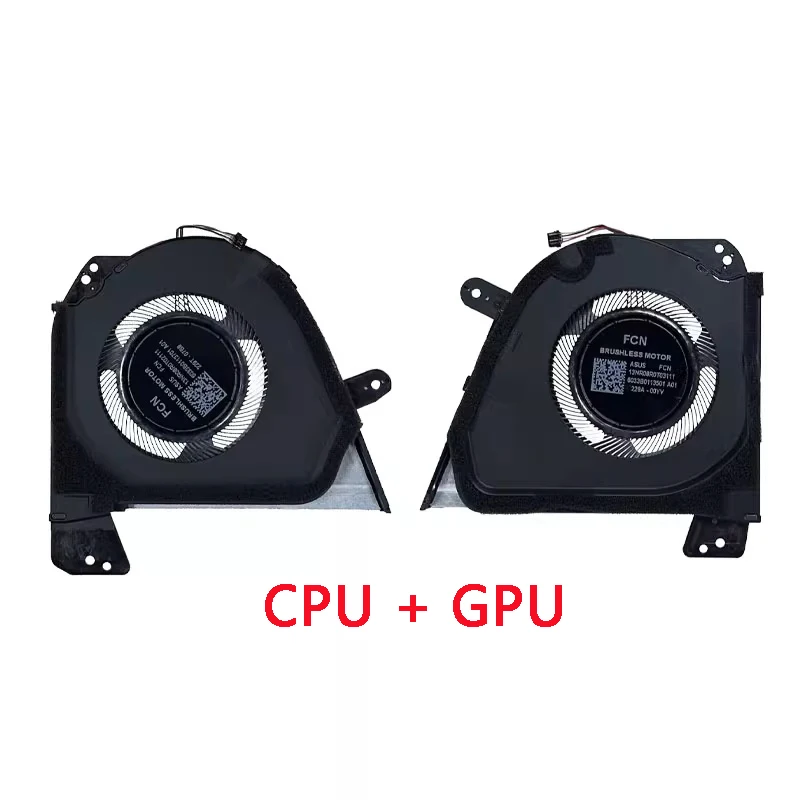 New Original Laptop Cooler CPU GPU Cooling Fan For ASUS ROG 15/16 GA503Q GA503QM/QR/QE/QC/QS GU603H/HM/HE/Z