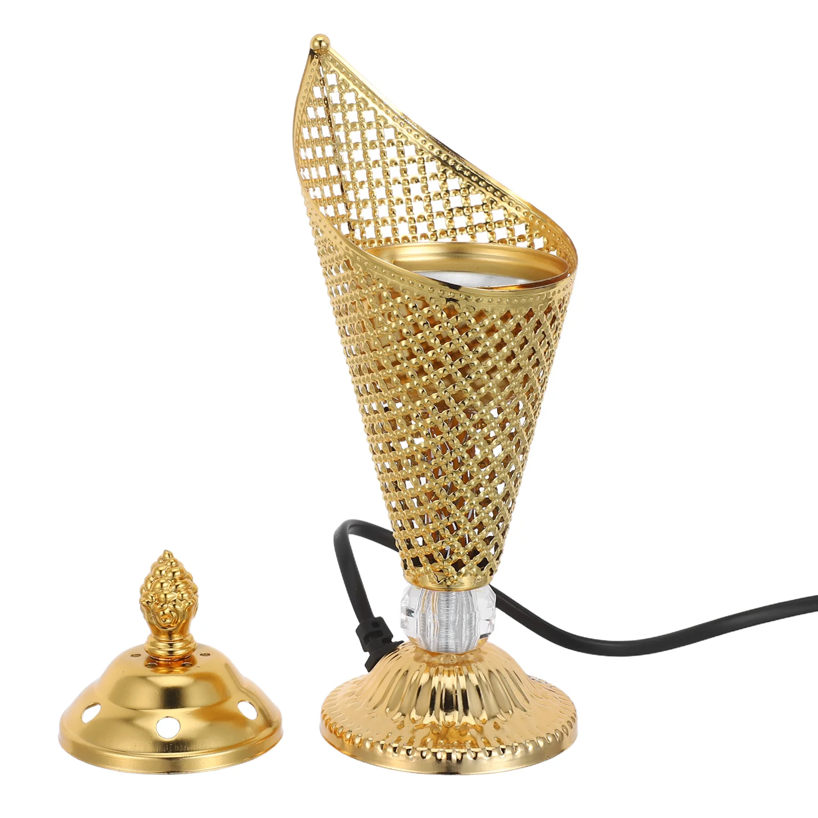 

Middle Eastern Festival Incense Burner Elegant Design Home Decor Aromatic Smoke Diffuser Perfect Gift for Special Occasions
