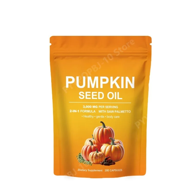 

Pumpkin Seed Oil Capsules Relieve Daily Physical Discomfort with Multiple Ingredient Care Capsules 180 Capsules