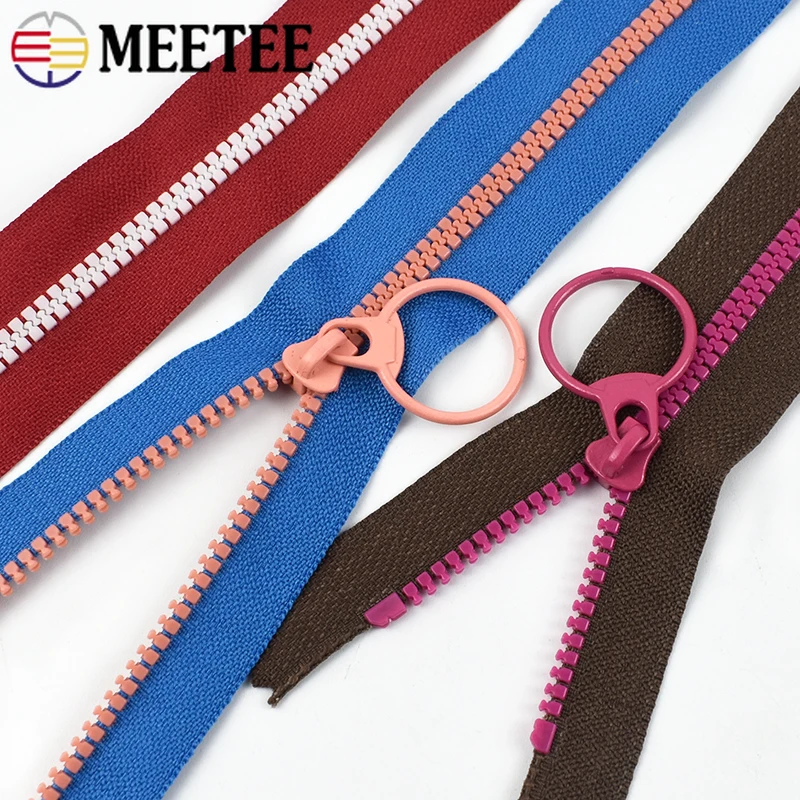 2/5/10 قطع 3 #   الراتنج السوستة حقيبة جيب 15-40 سنتيمتر نهاية قريبة سستة الملابس استبدال البريدي مجتذب يا حلقة إغلاق السحابات الخياطة اكسسوارات