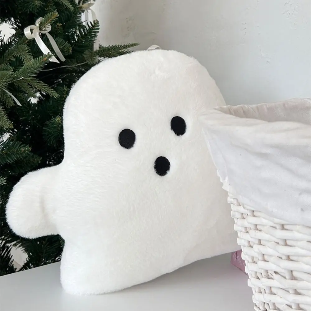 Home Decor Cotton White Cloud Ghost Pillow Soft Kawaii Plush Toy Cute Washable Cushion Home